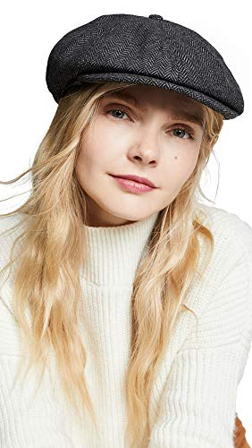 Brixton Herren Cap BROOD, grey/black herringbone, XL, BRIMCAPBRO Brixton Herren Cap BROOD, grey/black herringbone, XL, BRIMCAPBRO von Brixton