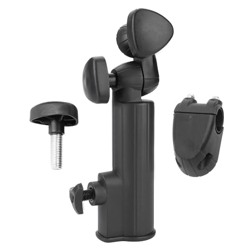 Broco Golf Schirmhalter, Golf Push Trolley Schirmhalter Kunststoffständer Pull Bike Cart Schwarz Universal Broco Golf Schirmhalter, Golf Push Trolley Schirmhalter Kunststoffständer Pull Bike Cart Schwarz Universal von Broco