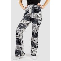 Broken Promises Mixed Media Flare Hose black von Broken Promises