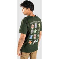 Broken Promises Mushroom Guide T-Shirt green von Broken Promises