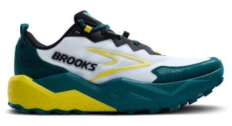 brooks caldera 8 trailrunning schuhe blau gelb herren von Brooks Running