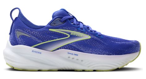 brooks glycerin 22 running schuh blau gelb damen von Brooks Running