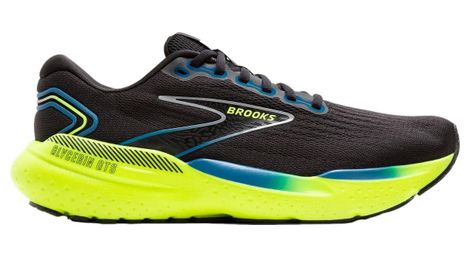 brooks glycerin gts 21 laufschuhe schwarz blau gelb herren von Brooks Running