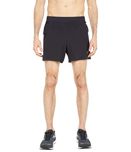 BROOKS 211331001 Sherpa 5" 2-in-1 Short Shorts Herren Black Größe 25 von Brooks