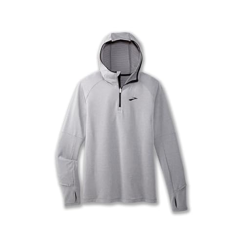 BROOKS 211402066 Notch Thermal Hoodie 2.0 Sweatshirt Herren Htr Ash/Black Größe 30 BROOKS 211402066 Notch Thermal Hoodie 2.0 Sweatshirt Herren Htr Ash/Black Größe 30 von Brooks