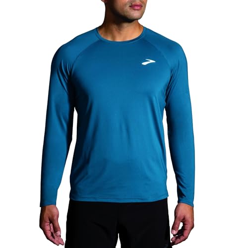 BROOKS 211450474 Atmosphere Long Sleeve 2.0 Sweatshirt Herren Dk Ocean Größe 25 von Brooks