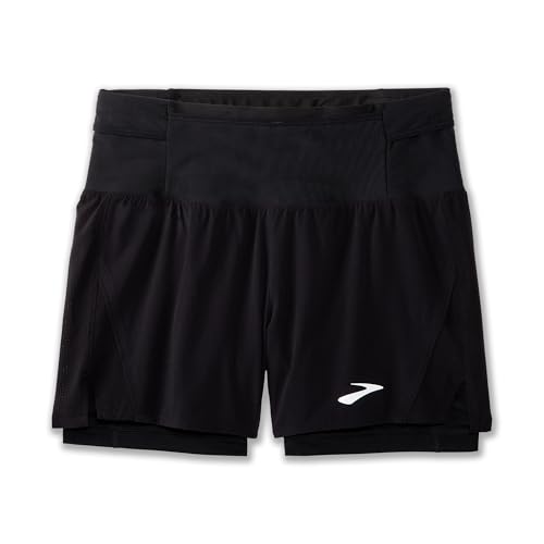 BROOKS 211495001 High Point 5" 2-in-1 Short 2.0 Shorts Herren Black Größe 40 BROOKS 211495001 High Point 5" 2-in-1 Short 2.0 Shorts Herren Black Größe 40 von Brooks