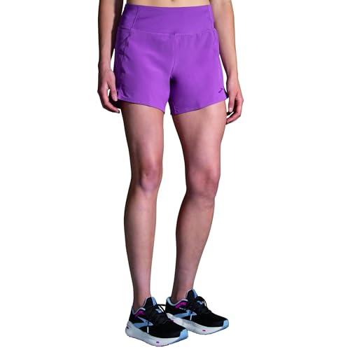 BROOKS 221465516 Chaser 5" Short Shorts Damen Washed Plum Größe 30 von Brooks