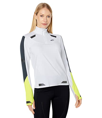 BROOKS 221564134 Run Visible 1/2 Zip Jacket Damen White/Asphalt/Nightlife Größe 30 BROOKS 221564134 Run Visible 1/2 Zip Jacket Damen White/Asphalt/Nightlife Größe 30 von Brooks