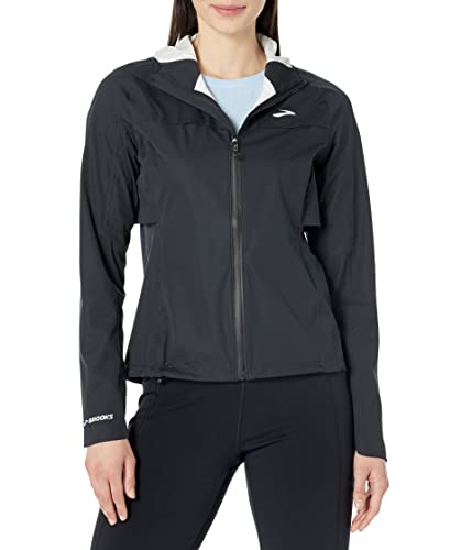 BROOKS 221608001 High Point Waterproof Jacket Jacket Damen Black Größe 30 von Brooks