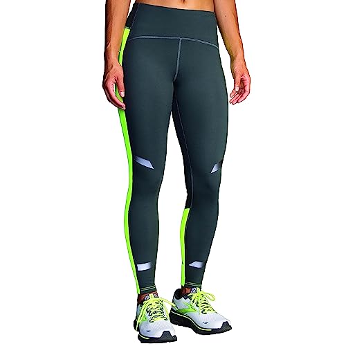 BROOKS 221640044 Run Visible Thermal Tight Pants Damen Asphalt/Nightlife Größe 25 von Brooks