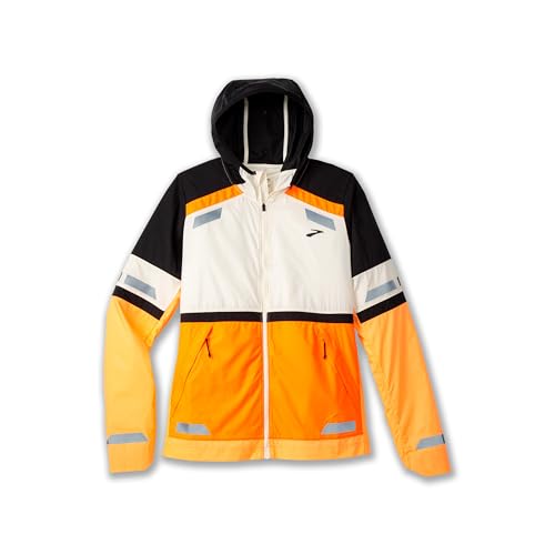 BROOKS 221689167 Run Visible Jacket 2.0 Jacket Damen Ecru/Fluoro Flash/Black Größe 25 BROOKS 221689167 Run Visible Jacket 2.0 Jacket Damen Ecru/Fluoro Flash/Black Größe 25 von Brooks