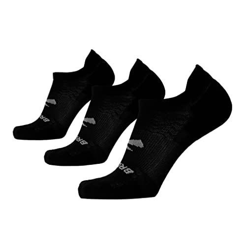 BROOKS 280493001 Run-In No Show 3-Pack Socks Unisex Adult Black Größe 35 BROOKS 280493001 Run-In No Show 3-Pack Socks Unisex Adult Black Größe 35 von Brooks