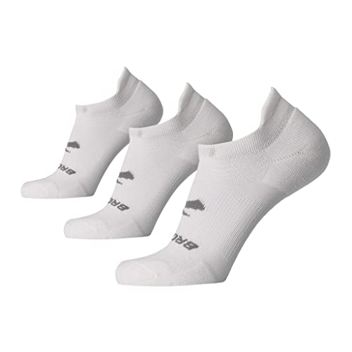 BROOKS 280493100 Run-In No Show 3-Pack Socks Unisex Adult White Größe 40 BROOKS 280493100 Run-In No Show 3-Pack Socks Unisex Adult White Größe 40 von Brooks