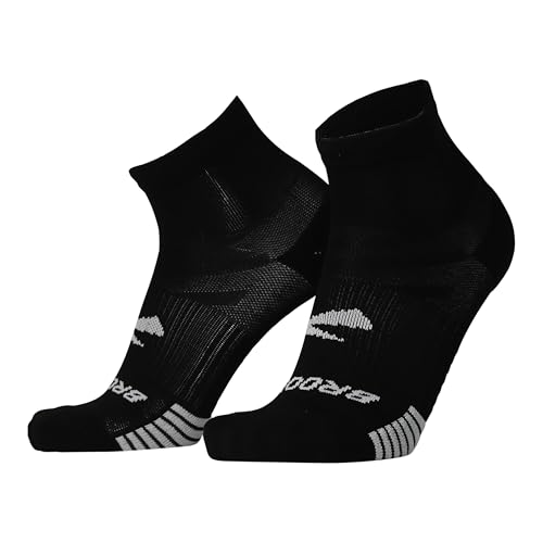 BROOKS 280497001 Ghost Lite Quarter 2-Pack Socks Unisex Adult Black Größe 30 BROOKS 280497001 Ghost Lite Quarter 2-Pack Socks Unisex Adult Black Größe 30 von Brooks