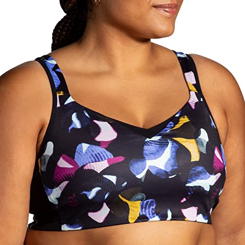 BROOKS 350081056 Drive Convertible Run Bra Sports Bra Damen Black/BR Stack Größe 0322D BROOKS 350081056 Drive Convertible Run Bra Sports Bra Damen Black/BR Stack Größe 0322D von Brooks