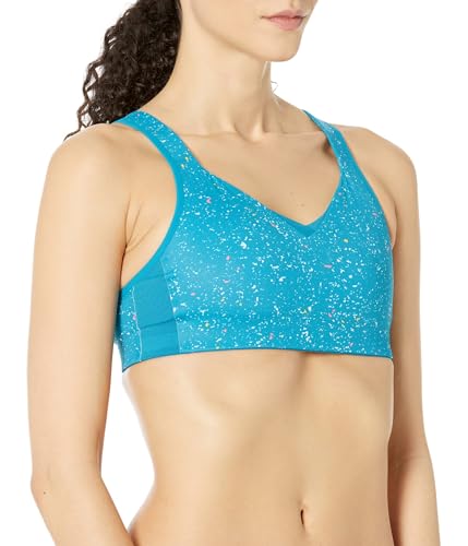 BROOKS Damen Drive Convertible Run Sports Bra, Lagoon Speckle Print, 26 EU BROOKS Damen Drive Convertible Run Sports Bra, Lagoon Speckle Print, 26 EU von Brooks