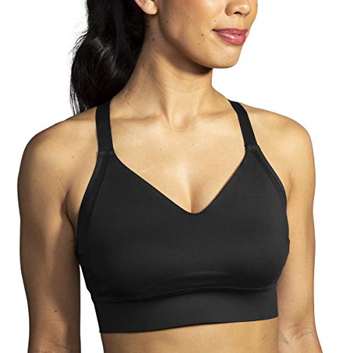 BROOKS 350082001 Drive Interlace Run Bra Sports Bra Damen Black Größe 030FF von Brooks