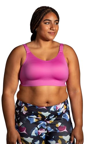 BROOKS 350086614 Dare Scoopback Run Bra 2.0 Sports Bra Damen Frosted Mauve/Mauve Größe 038DE von Brooks