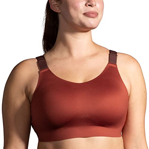 BROOKS 350086639 Dare Scoopback Run Bra Sports Bra Damen Copper/Run Raisin/Ice Blue Größe 032AB BROOKS 350086639 Dare Scoopback Run Bra Sports Bra Damen Copper/Run Raisin/Ice Blue Größe 032AB von Brooks