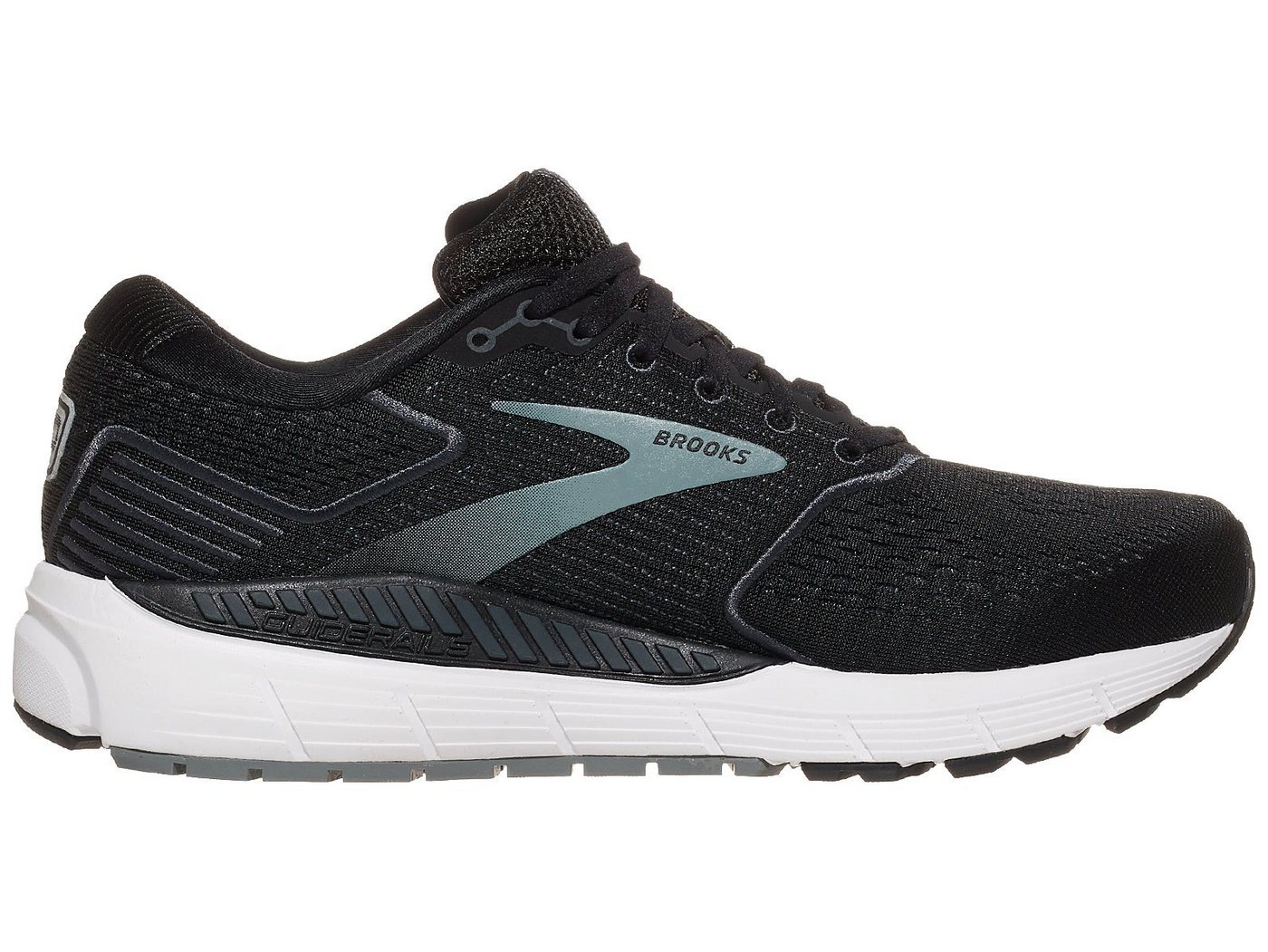 Brooks Beast '20 - Herren Straßenlaufschuh - Wide-Breite - Black/Ebony/Grey Laufschuh von Brooks