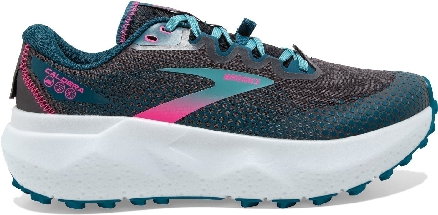 Brooks Caldera 6 Damen Laufschuhe weiß/schwarz/blau/pink Laufschuh Brooks Caldera 6 Damen Laufschuhe weiß/schwarz/blau/pink Laufschuh von Brooks