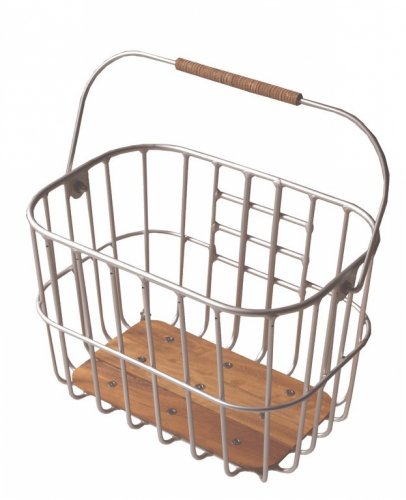 Brooks Fahrradkorb Hoxton Wire Basket 25 Liter, Silber, 80041010 Brooks Fahrradkorb Hoxton Wire Basket 25 Liter, Silber, 80041010 von Brooks