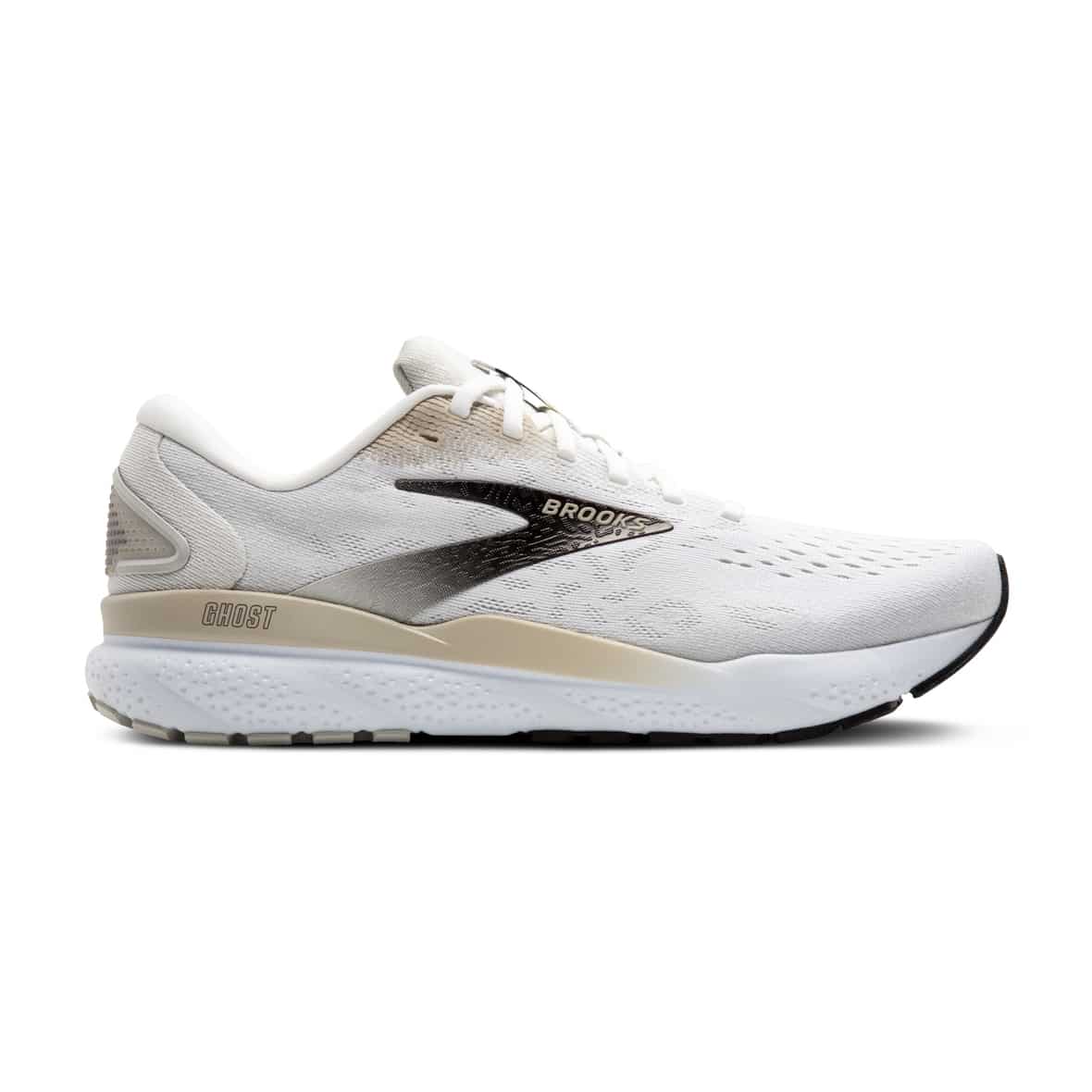 Brooks Ghost 16 Herren (Weiß 8,5 US, 42 EU) Laufschuhe von Brooks