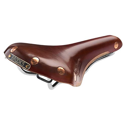 Brooks Herren Fahrradsattel Swift Chrom, braun, B360 Brooks Herren Fahrradsattel Swift Chrom, braun, B360 von Brooks