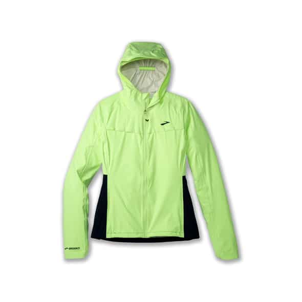 Brooks High Point Waterproof Jacke Damen (Lime S ) Laufbekleidung von Brooks