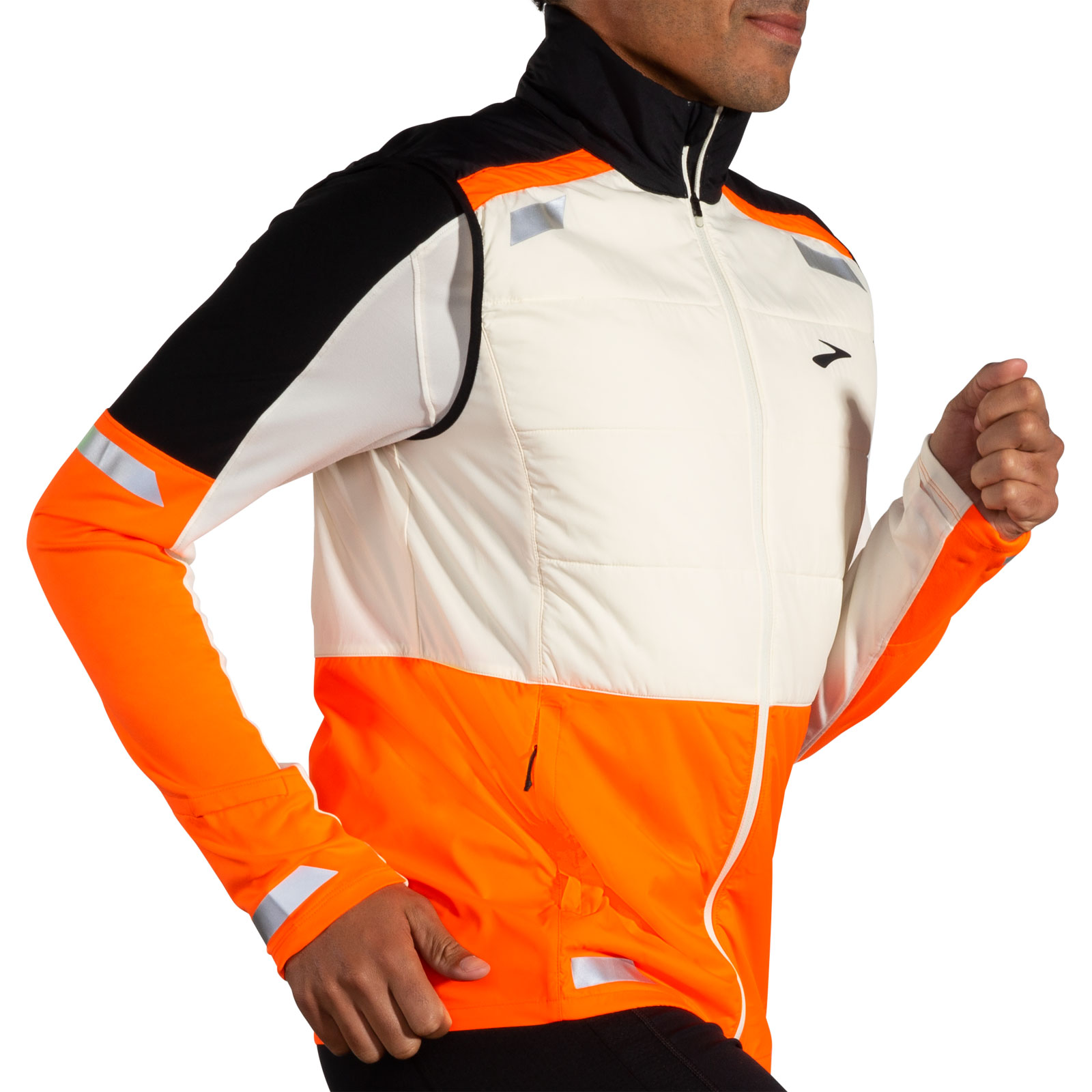 Brooks Run Visible Insulated Vest 2.0 Men | 211518-167 Brooks Run Visible Insulated Vest 2.0 Men | 211518-167 von Brooks