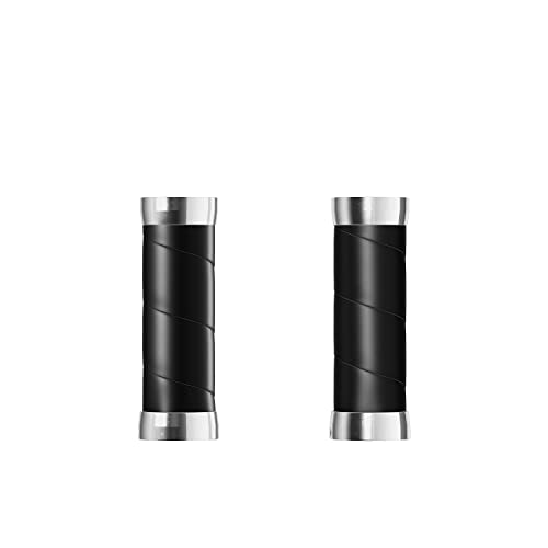 Hiplok Slender Leather Grips (100 + 100 mm) – Black – New22 Guidoline, Schwarz, Standard von Hiplok