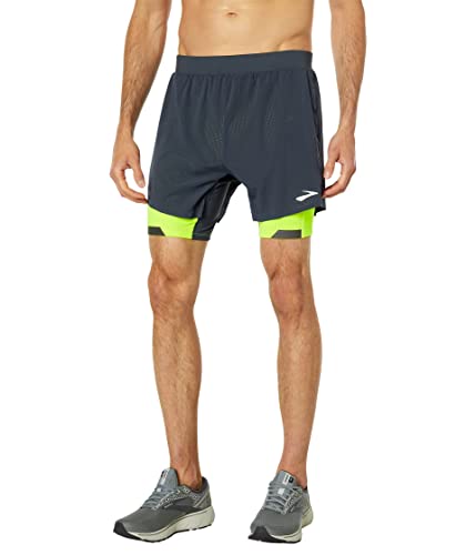 BROOKS 211405044 Run Visible 5" 2-in-1 Short Shorts Herren Asphalt/Nightlife Größe 25 BROOKS 211405044 Run Visible 5" 2-in-1 Short Shorts Herren Asphalt/Nightlife Größe 25 von Brooks