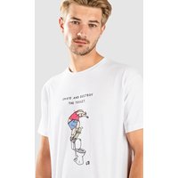 Brother Merle Switch Fs Blunt T-Shirt white von Brother Merle