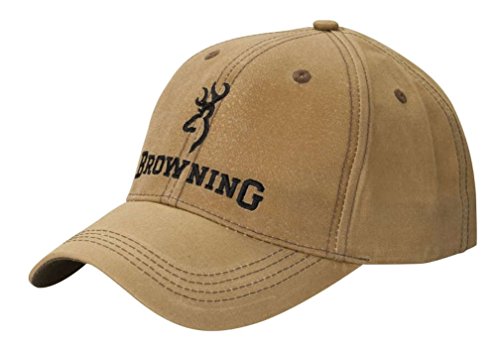 BROWNING Erwachsene LITE WACHSKAPPE KAKI EINE GRÖSSE Kappe, beige, One Size von Browning