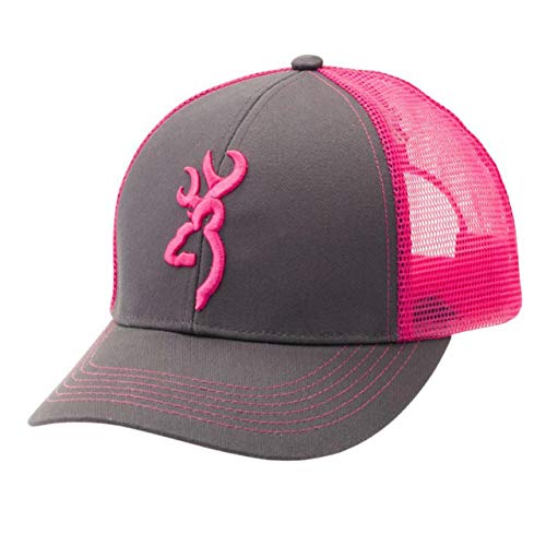 Browning Flashback Cap,Charcoal/Neon Pink 308177771 von Browning