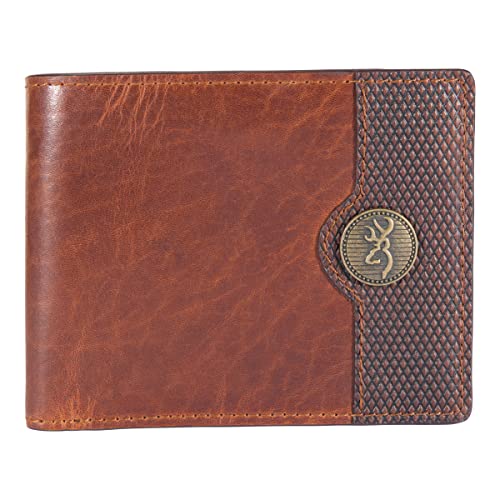 Browning Herren Bifold Heavy Duty Billfold Geldbörsen, erhältlich in Leder und Canvas Styles, Braun, Bifold Wallet, Heavy Duty Billfold Wallets, erhältlich in Leder und Canvas Stilen Browning Herren Bifold Heavy Duty Billfold Geldbörsen, erhältlich in Leder und Canvas Styles, Braun, Bifold Wallet, Heavy Duty Billfold Wallets, erhältlich in Leder und Canvas Stilen von Browning