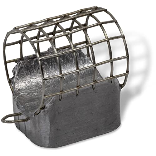 Browning Premium Big River Block Angelblei mit Futterkorb Feeder Angel-zubehör Grundblei zum Feederangeln, Diverse, 100 g Browning Premium Big River Block Angelblei mit Futterkorb Feeder Angel-zubehör Grundblei zum Feederangeln, Diverse, 100 g von Browning