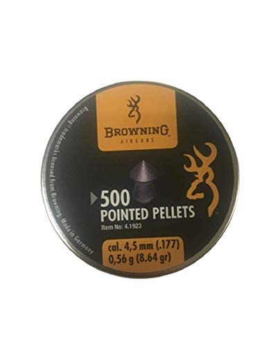 Spitzkopfdiabolos Browning Modell Pointed Pellets, Kal. 4,5 mm, Inhalt 500 Stk. Spitzkopfdiabolos Browning Modell Pointed Pellets, Kal. 4,5 mm, Inhalt 500 Stk. von Browning