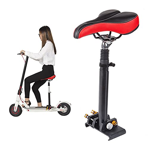 Elektroroller Sattel Faltbar Stoßfest,Einstellbarer 40-60CM, Elektrisch Scooter Sattelsitz, Universal E-Bike Sitz Sattel, für Fahrrad Sattel und E Scooter Elektroroller Sattel Faltbar Stoßfest,Einstellbarer 40-60CM, Elektrisch Scooter Sattelsitz, Universal E-Bike Sitz Sattel, für Fahrrad Sattel und E Scooter von Brride