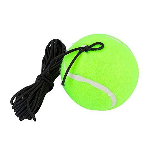 4 M Langes Gummiseil, Gute Elastizität und Lange Lebensdauer, Mehrzweck-Tennistrainerball Zur Verbesserung Ihrer Fähigkeiten, Training mit Dem Elastischen Gummiseil, Geeignet für von Brrnoo