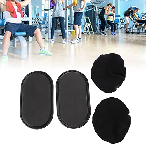 Brrnoo Gliding Disc, Gliding Discs Core Sliders Reibungsloser Einsatz für Bauchübungen, Stärkung von Core, Gesäßmuskeln, Bauchmuskeln, Ganzkörperkoordination Große Kontaktfläche Gleitpad(Schwarz) Brrnoo Gliding Disc, Gliding Discs Core Sliders Reibungsloser Einsatz für Bauchübungen, Stärkung von Core, Gesäßmuskeln, Bauchmuskeln, Ganzkörperkoordination Große Kontaktfläche Gleitpad(Schwarz) von Brrnoo