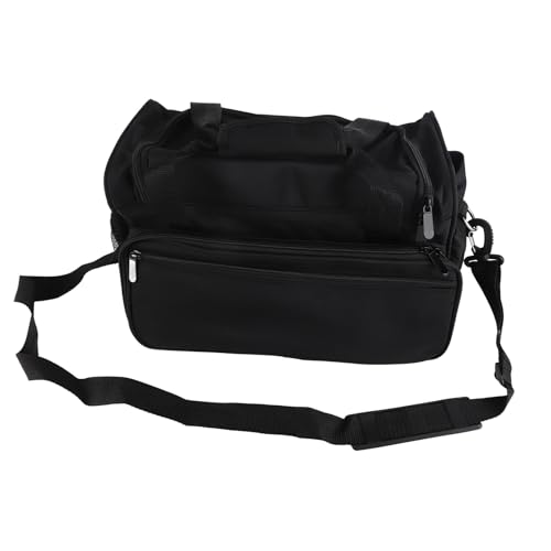 Friseur Werkzeugtasche, Friseurtasche Handtasche, Große Kapazität Tragbar Reisetasche, Friseur Organizer Für Friseurschere Haarschneider, Schere, Trimmer, Friseurbedarf, Schwarz Friseur Werkzeugtasche, Friseurtasche Handtasche, Große Kapazität Tragbar Reisetasche, Friseur Organizer Für Friseurschere Haarschneider, Schere, Trimmer, Friseurbedarf, Schwarz von Brrnoo