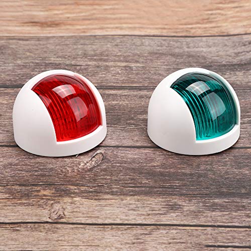 Navigationslichter für Boote LED, LED -Bootslichter Rot Grün LED 2PCS -PC -Bootslichter für die Meisten Pontons, Tachts, Speed ​​Boote (White) von Brrnoo