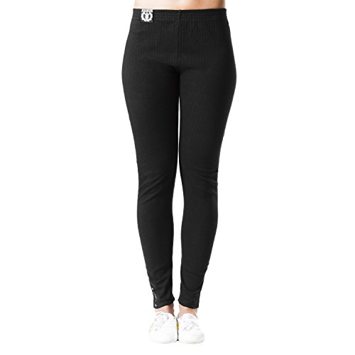 YeYo Ripp Stretch Legging Herbst/Winter Schwarz Gr. M YeYo Ripp Stretch Legging Herbst/Winter Schwarz Gr. M von BRUBAKER
