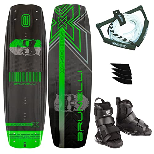 Brunelli Carbon Wakeboard Package 138 cm Wake Binding Wakeboardbindung Brunelli Carbon Wakeboard Package 138 cm Wake Binding Wakeboardbindung von Brunelli