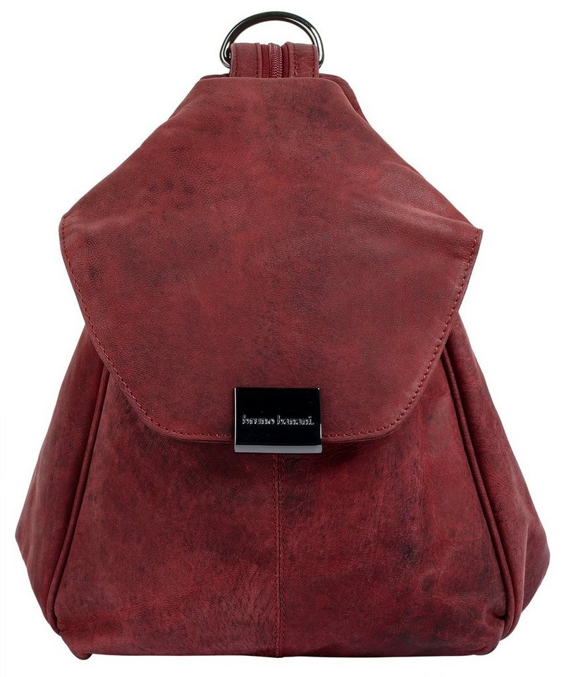 Bruno Banani Cityrucksack, echt Leder von Bruno Banani