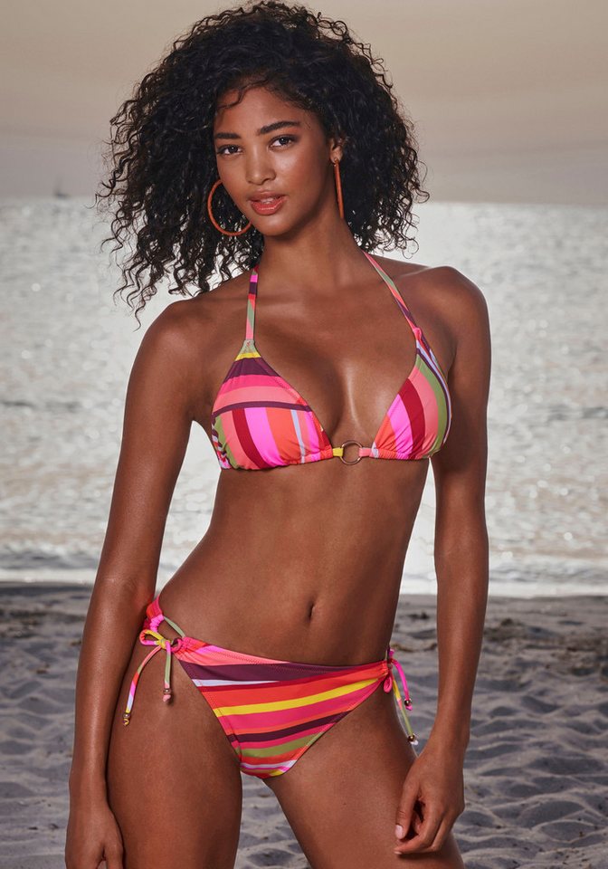 Bruno Banani Triangel-Bikini mit edlem Zierring Bruno Banani Triangel-Bikini mit edlem Zierring von Bruno Banani