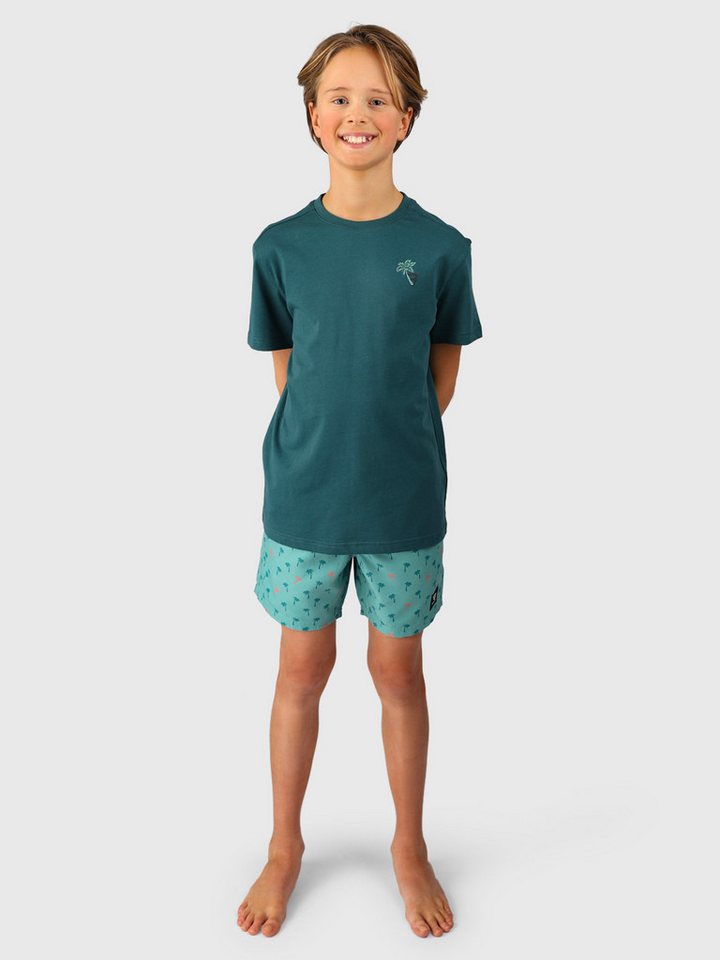 Brunotti Badeshorts Cestery-Mini Boys Swim Shorts Mini Palm Aqua Bottle Green Brunotti Badeshorts Cestery-Mini Boys Swim Shorts Mini Palm Aqua Bottle Green von Brunotti