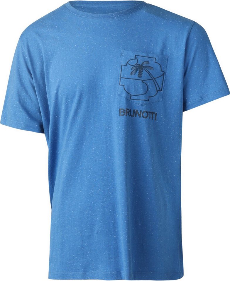 Brunotti Kurzarmshirt Axle-Neppy Men T-shirt NASA BLUE von Brunotti